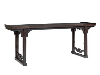 A Recessed-Leg Altar Table by 
																	 Zhang Jinhua