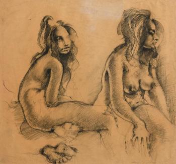 Female Nudes by 
																			Donal O'Sullivan