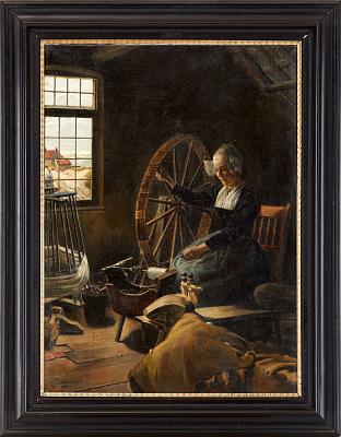 A Dutch spinner by 
																			Rudolf Eichstaedt
