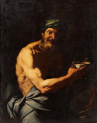 Socrates by 
																			Antonio Zanchi