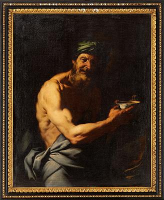 Socrates by 
																			Antonio Zanchi