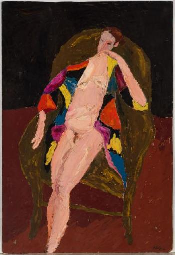 Seated Figure by 
																	Herbert Katzman