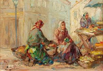 Market Day by 
																			Erno Erb