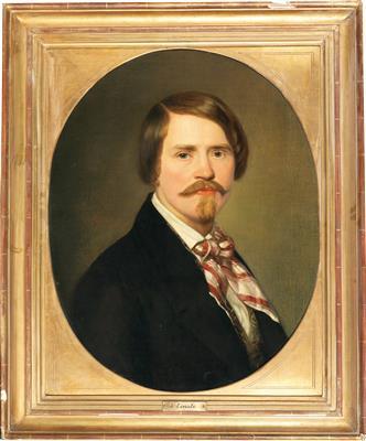 Portrait of a Gentleman by 
																			Anton Einsle