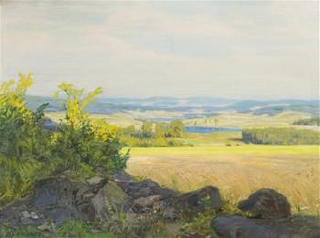 Summer Landscape by 
																	Alois Kalvoda