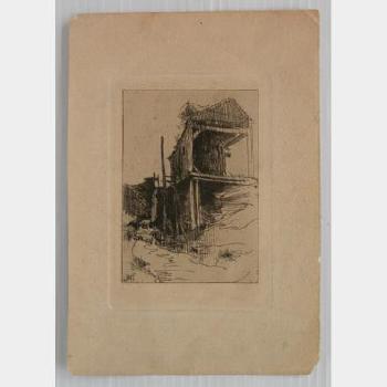 The Abandoned Mill (Ryerson 3, Keppel 17) by 
																			John Henry Twachtman