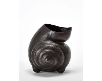 Sculpture Vase In The Shape Of A Snail by 
																			Umberto Bellotto