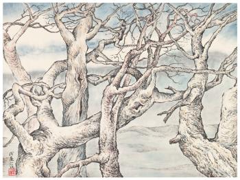 Tangled Trees by 
																	 Zeng Xiaojun
