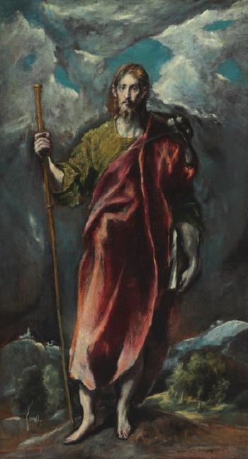 Saint James The Greater by 
																	 El Greco