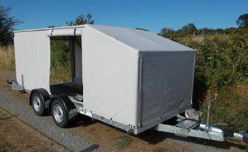 2016 Prg Covered Car Trailer by 
																	 PRG Trailer
