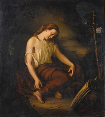 Mary Magdalene by 
																	Aleksander Rycerski