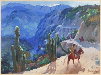 Mountain Trail by 
																	Antonio Osorio Luque