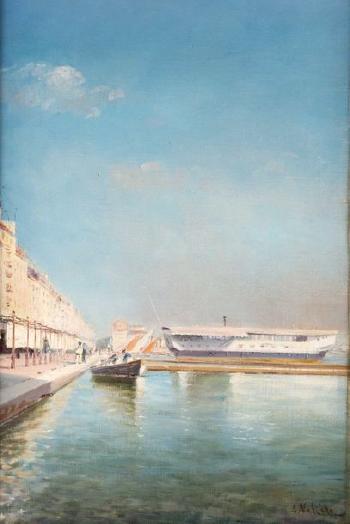 Vue De Toulon by 
																			Louis Nattero