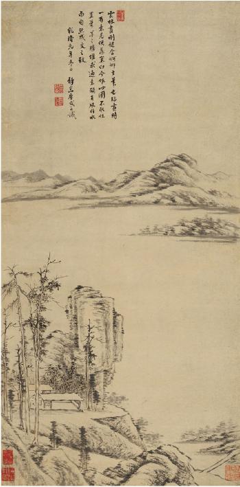 Landscape by 
																	 Tang Dai