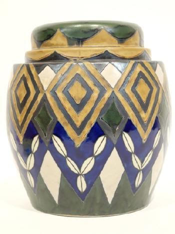 Vase boule, forme 669, décor 1362 by 
																	Rene Olichon