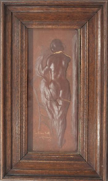 Femme nue de dos by 
																	Rupert Carabin