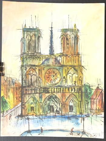 Notre Dame de Paris by 
																	 Raya-Sorkine