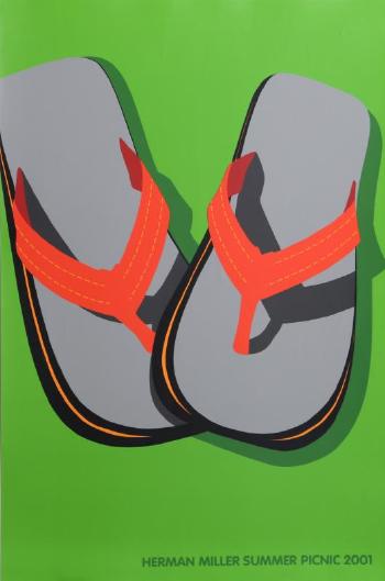 Herman Miller Summer Picnic (2001) - Flip Flops by 
																	Brian Edelfson