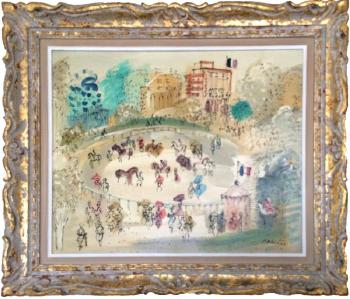 French Equestrian Event by 
																			Charles Cobelle