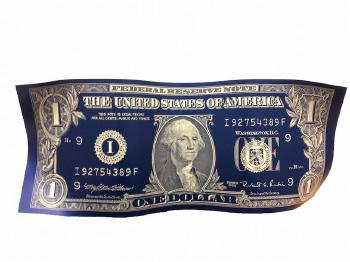 One dollar blue by 
																	Karl Lagasse