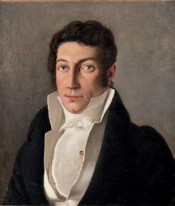 Portrait de monsieur Frédéric Wauthier à trente-sept ans by 
																	Jean-Baptiste Vermay de Beaume