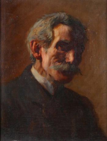 Portrait Of An Elderly Gentleman by 
																			Francis J O'Donohoe