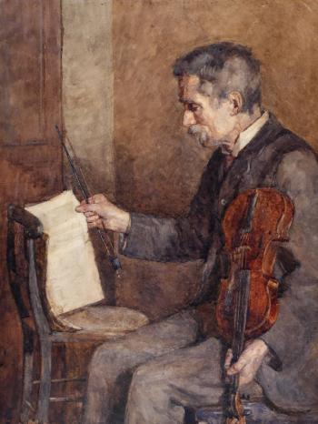 The Violinist by 
																			Francis J O'Donohoe