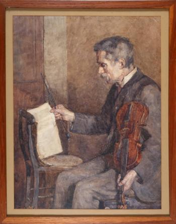 The Violinist by 
																			Francis J O'Donohoe