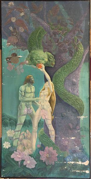 Adam et Eve by 
																	Alain Fargin