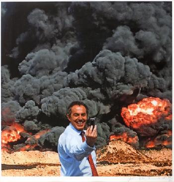Tony Blair by 
																	Peter Kennard