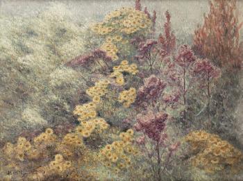 Paysage Aux Asters by 
																	Toshio Bando