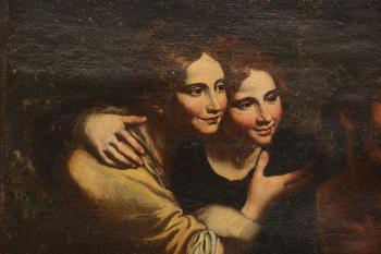 Ercole e Onfale by 
																			Giovanni Domenico Cappellino