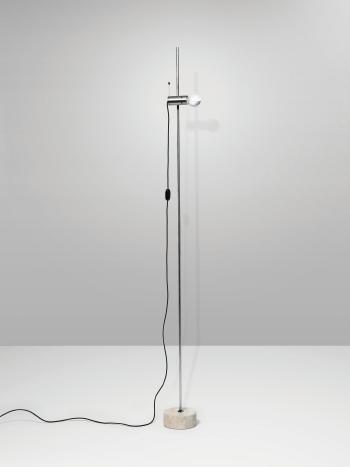 Floor lamp mod. 387 by 
																	Tito Agnoli