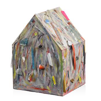 Untitled sculpture (House) by 
																			Thermon Statom