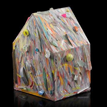 Untitled sculpture (House) by 
																			Thermon Statom