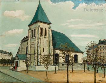 Eglise de Saint Gervais by 
																	Alphonse Quizet