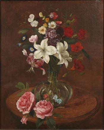 Bouquet De Fleurs Dans Un Vase by 
																	Constance Pottier