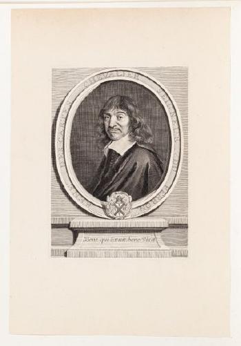 Rene Descartes by 
																			Gerard Edelinck