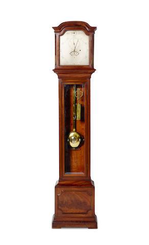 A Fine And Rare Month-Duration Mahogany Floor Standing Regulator by 
																	John Ellicott