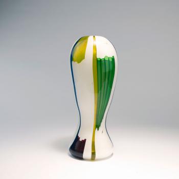 Bandiere' Vase by 
																			 Avem Glass
