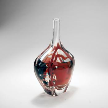 Unica Vase by 
																			 Leerdam Glasfabriek