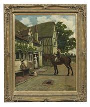 The Village Inn by 
																	Arthur W Redgate