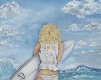 Made in U.S.A. (Surfer Girl) by 
																			Jhon Zhagnay