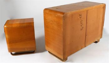 Dresser and Nightstand by 
																			 Plymold Co.