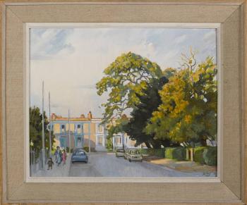Belgrave square Monkstown by 
																			Rose Brigid Ganly