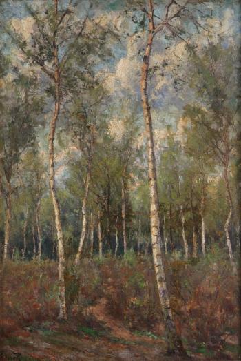 Birch Forest by 
																	Henri Rul