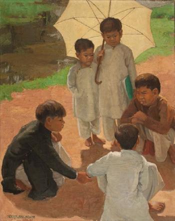 Jeunes Enfants 1934-1935 by 
																	 Nguyen Nhu Hoanh