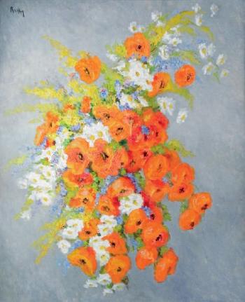 Fleurs Des Champs by 
																	Marie Madeleine de Rasky