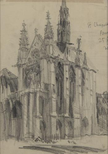 St. Chapelle w Paryżu by 
																			Waclaw Obrebowski