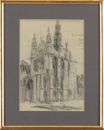 St. Chapelle w Paryżu by 
																			Waclaw Obrebowski
